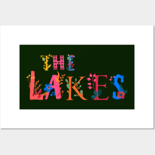 The Lakes Flowers, Lake District Posters and Art